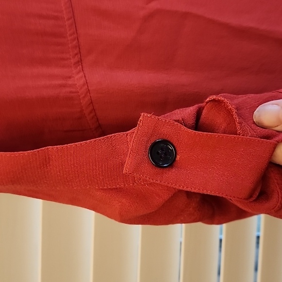 Loft Salmon colored Short sleave top, sz Large - Picture 3 of 7